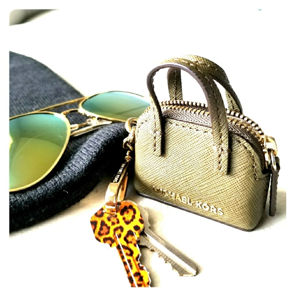 Michael Kors Mini Coin Purse Key Chain
